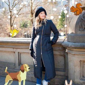 Vaute Couture Lincoln Coat in Black